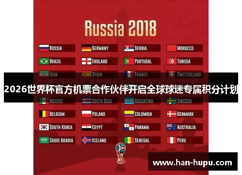 2026世界杯官方机票合作伙伴开启全球球迷专属积分计划 2026世界杯官方机票合作伙伴开启全球球迷专属积分计划